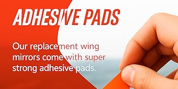 Easy installation with adhesive pads